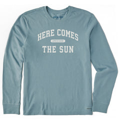 Men's Here Comes Sun Arch Long Sleeve Crusher Tee