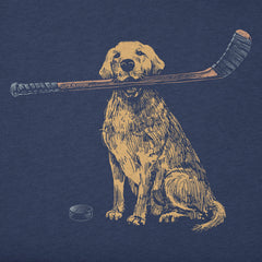 Kids Golden Hockey Long Sleeve Crusher Tee