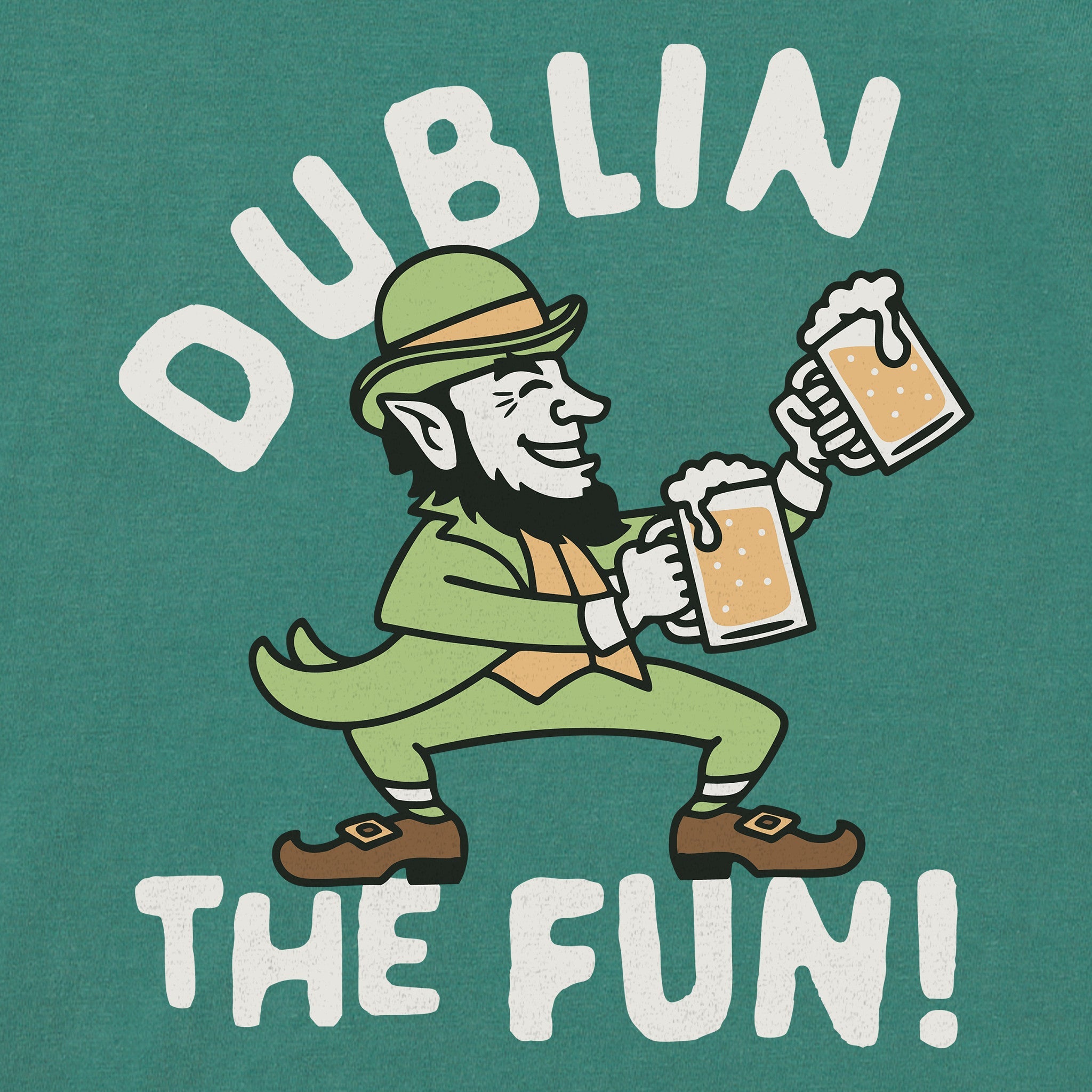 Men's Dublin the Fun! Long Sleeve Crusher Tee
