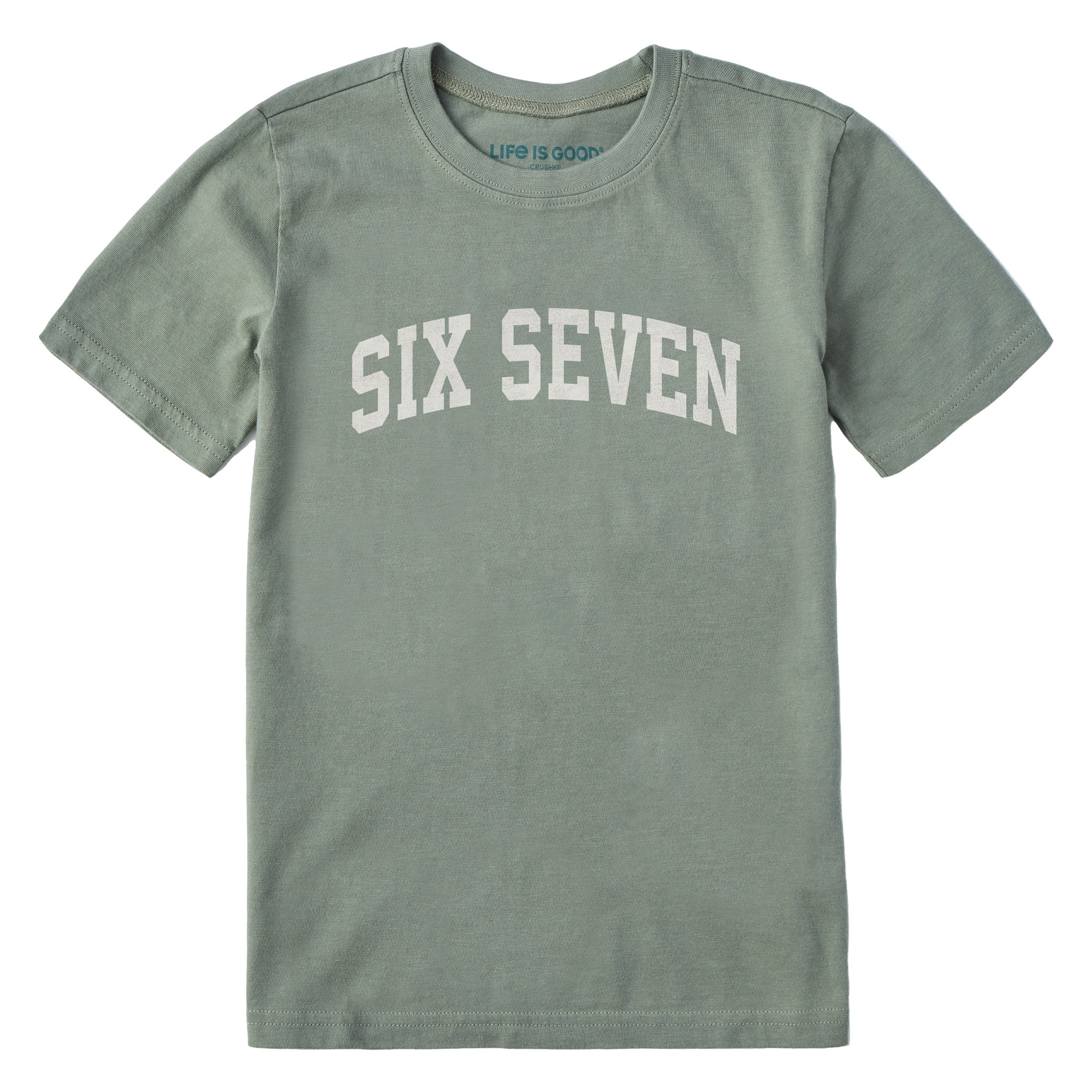 Kids Six Seven Arch Short Sleeve Crusher Tee