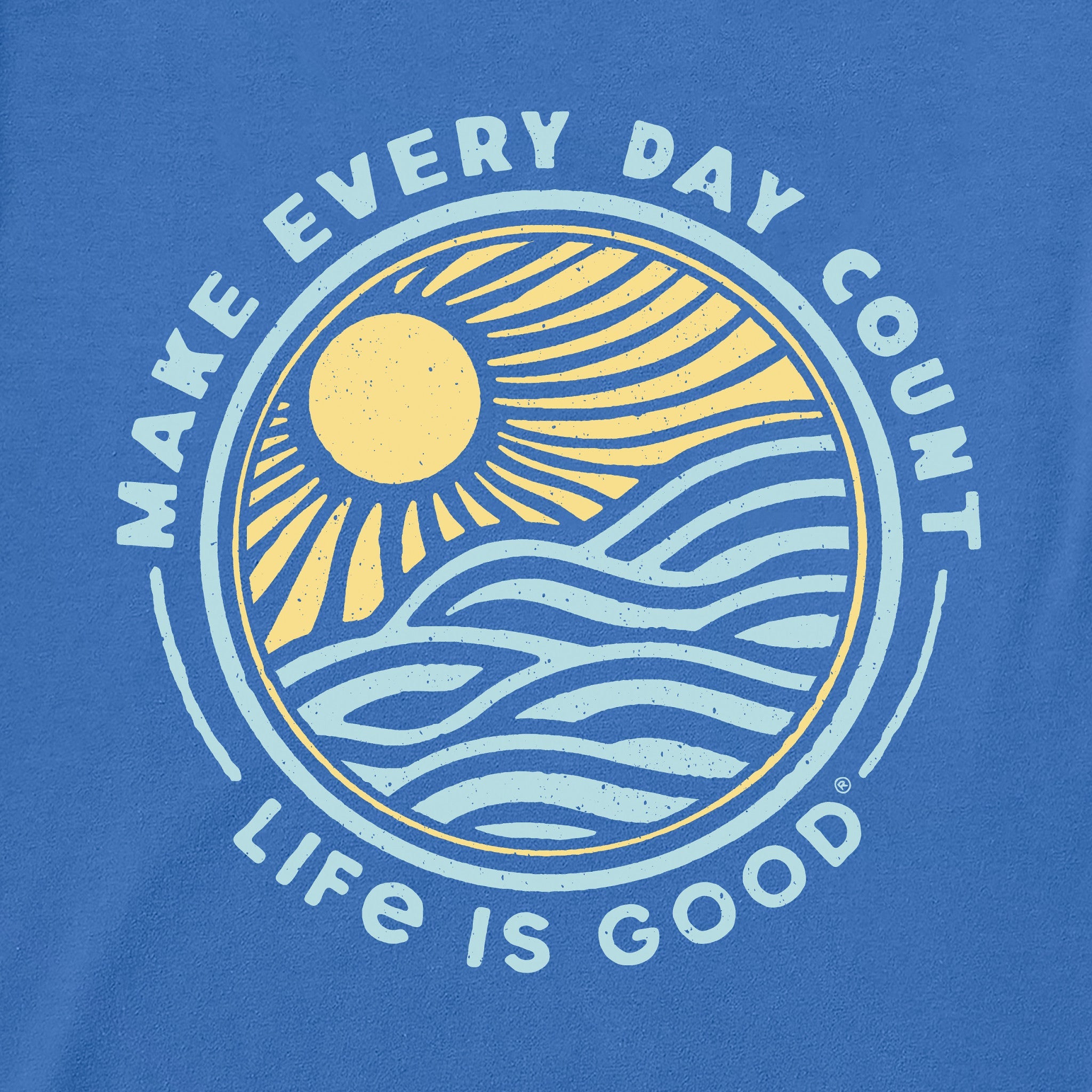 Men's Make Every Day Count Sunset Short Sleeve Tee