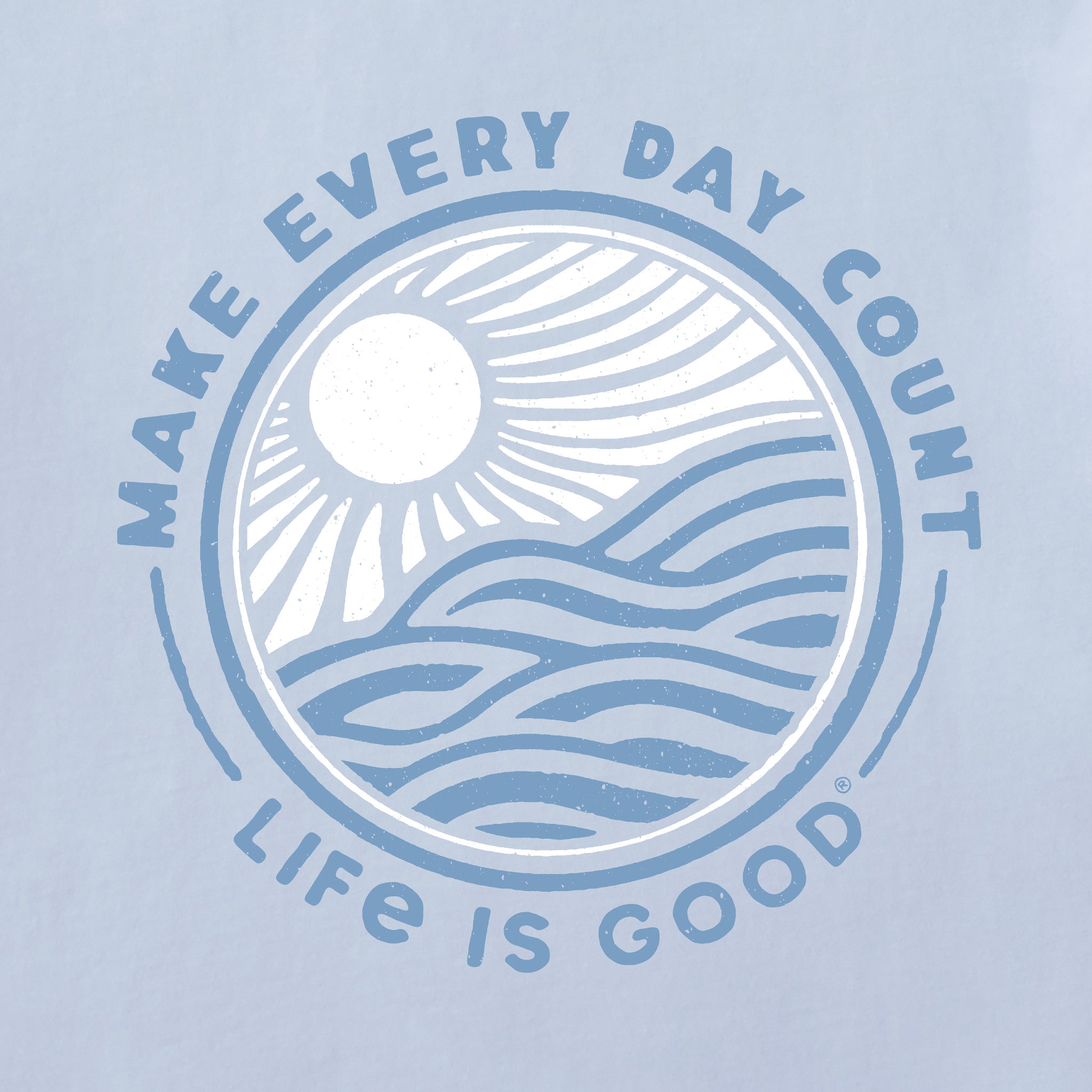 Men's Make Every Day Count Sunset Short Sleeve Tee
