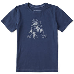 Kids New England Leprechaun Short Sleeve Crusher Tee