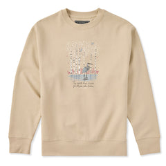 Adult Unisex Earth Has Music Heron Every Wear Crew Sweatshirt