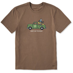 Men's Keep on Truckin' Jake Rocket Short Sleeve Crusher Tee