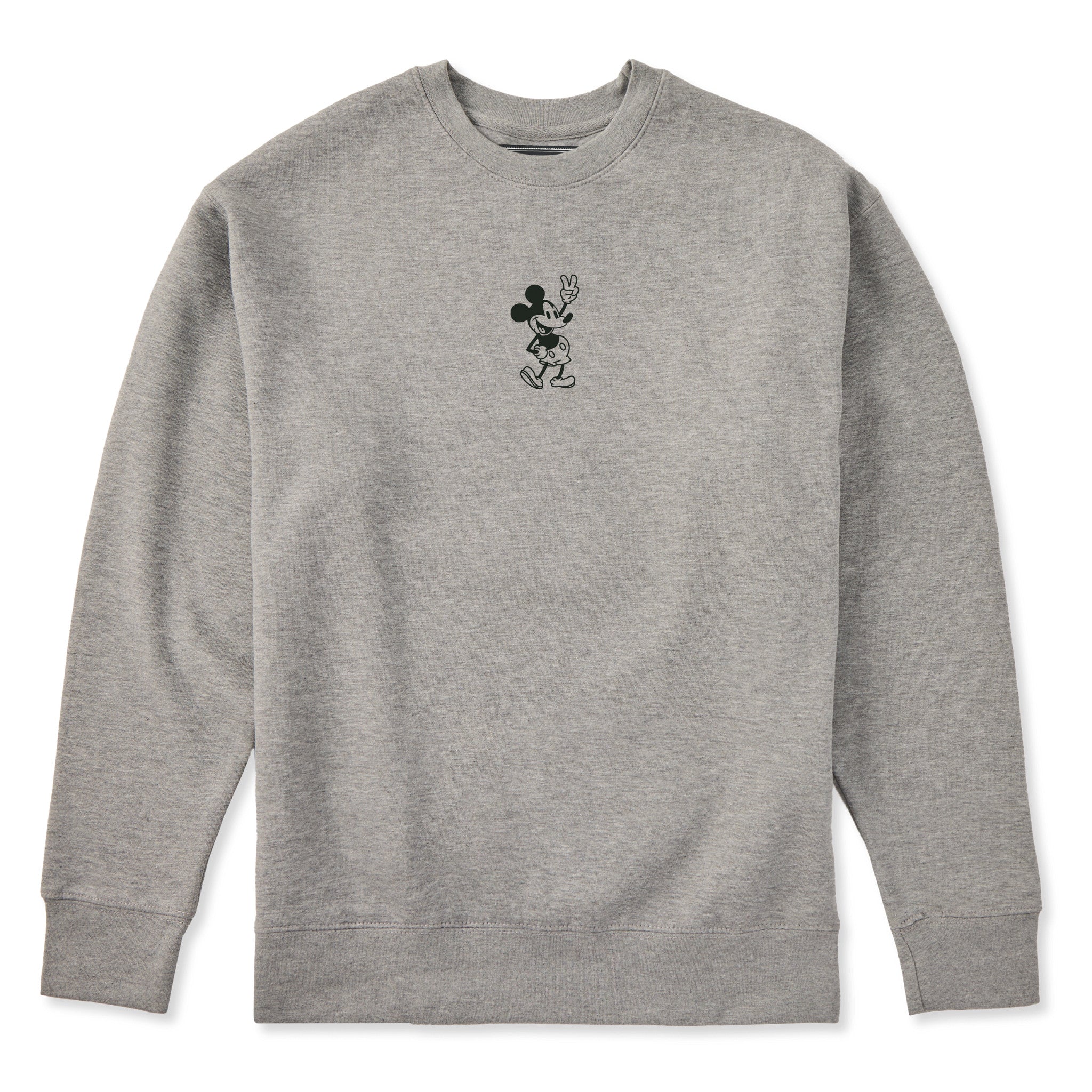 Adult Unisex Steamboat Willie Peace Mini Every Wear Crew Sweatshirt
