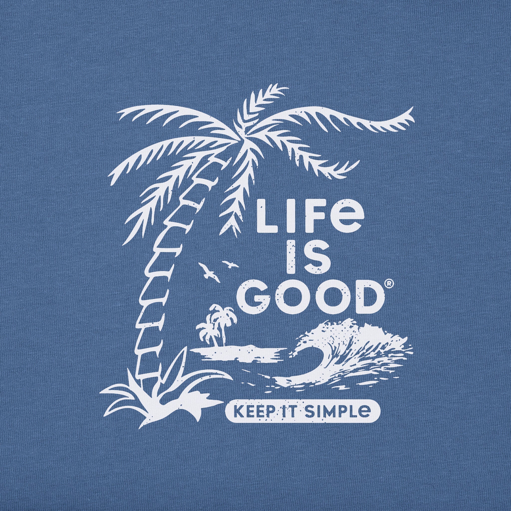 Men's Keep it Simple Palms Short Sleeve Tee