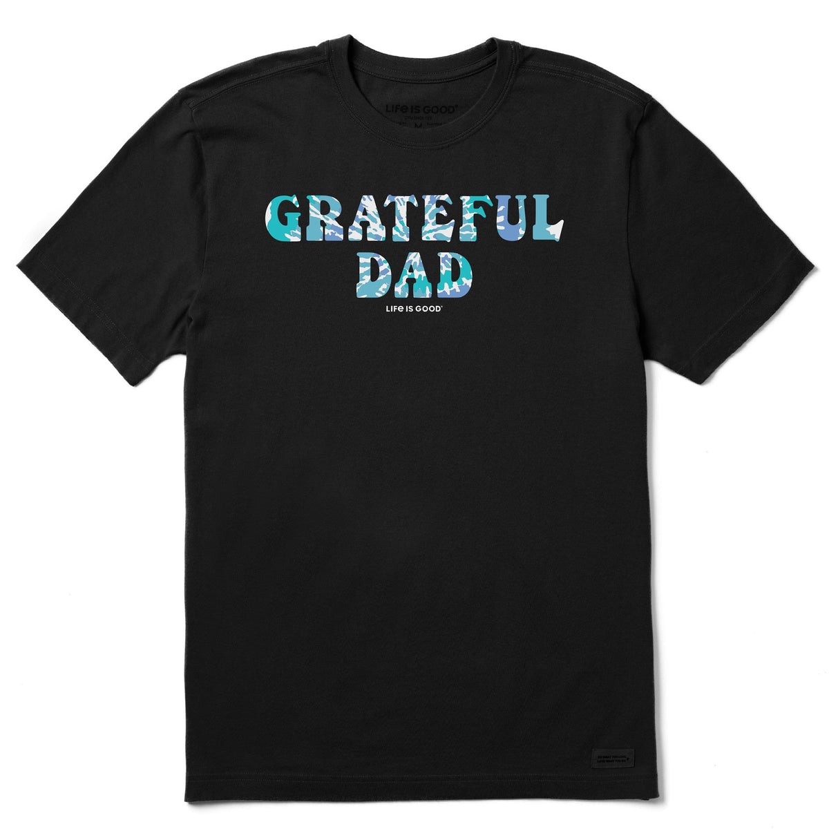 Men's Trippy Grateful Dad Short Sleeve Crusher-LITE Tee