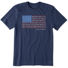 Men's Anthem Flag Short Sleeve Tee