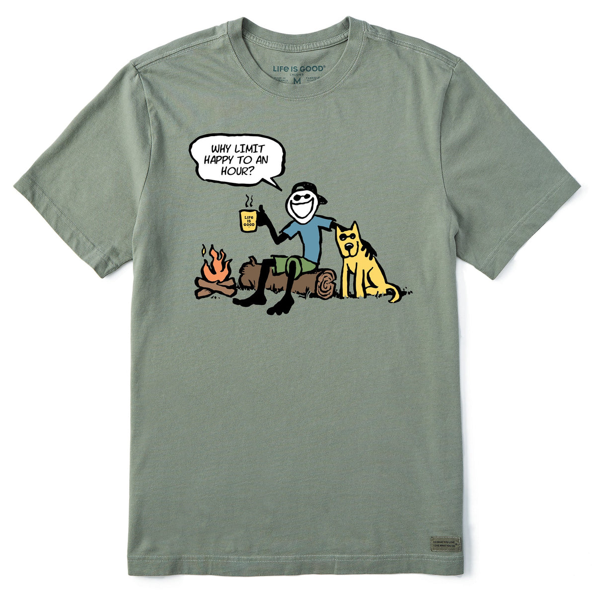 Men's Jake and Rocket Happy Hour Comic Short Sleeve Tee