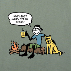 Men's Jake and Rocket Happy Hour Comic Short Sleeve Tee