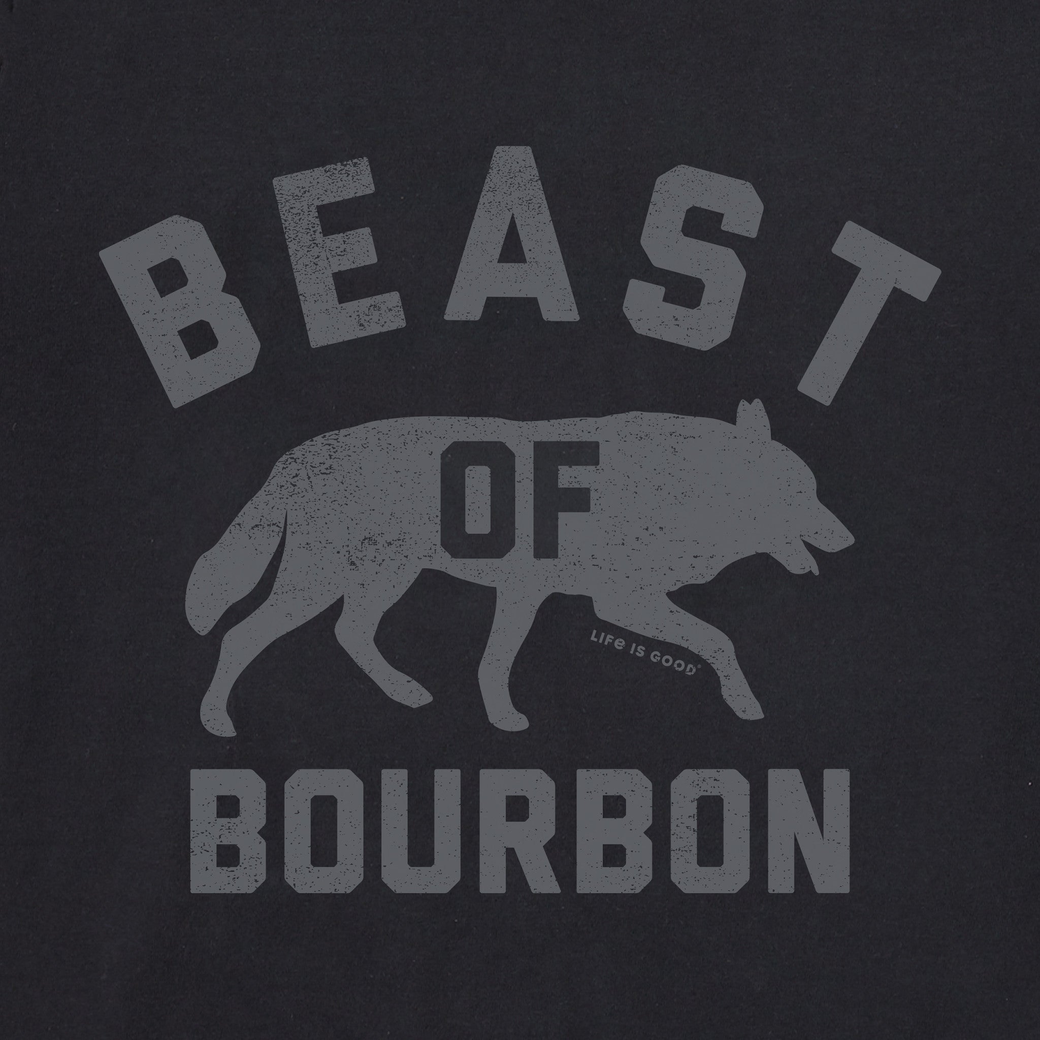 Men's Beast of Bourbon Short Sleeve Crusher Tee