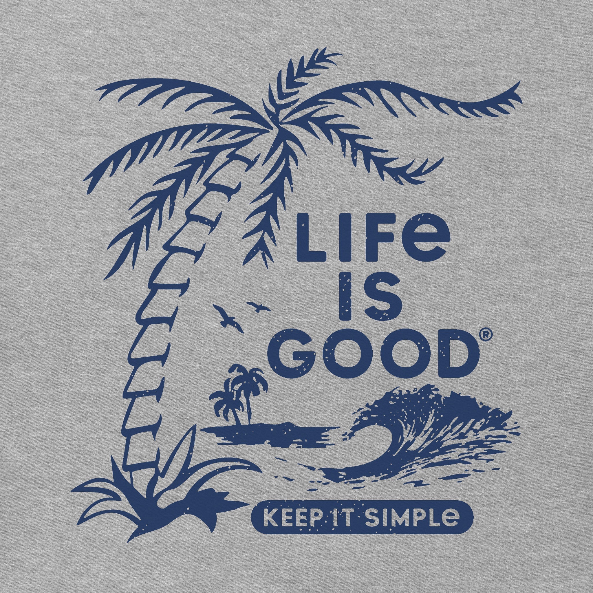 Men's Keep it Simple Palms Short Sleeve Tee